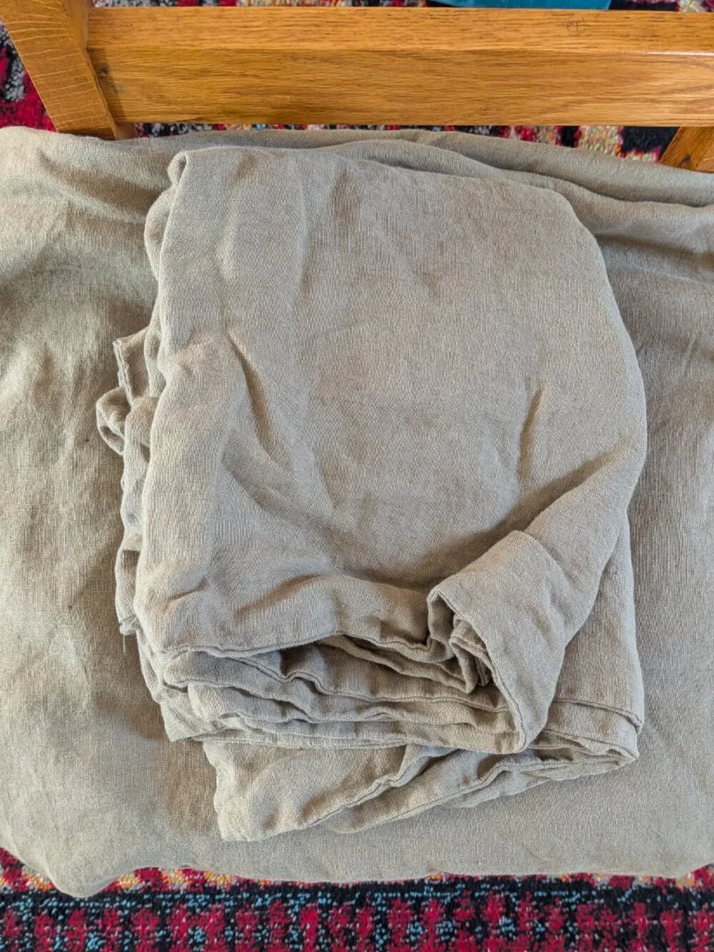 Aloe Quince European Linen Duvet & Pillowcases - King Size
